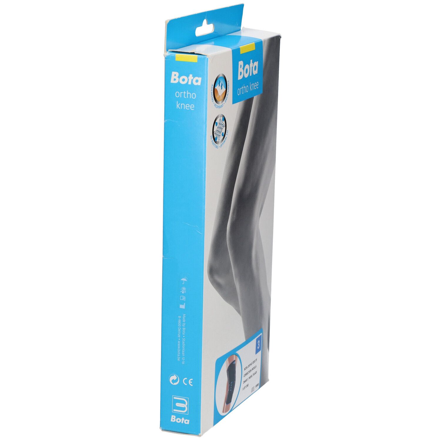 Bota Ortho DF 3201 Patella Correctie Zwart Maat 3