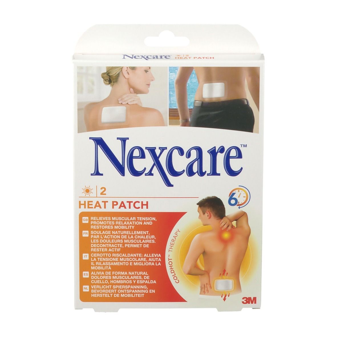 3M Nexcare Heating Patch 2 Zelfverwarmende Kompressen N2002P