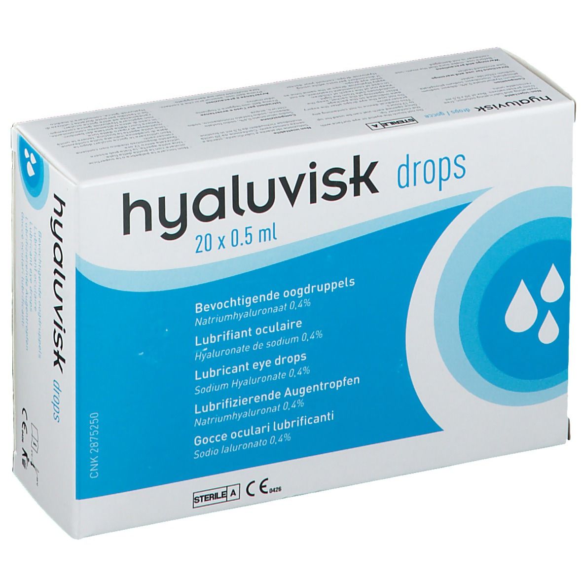Hyaluvisk Drops Kunsttranen Hond-Kat