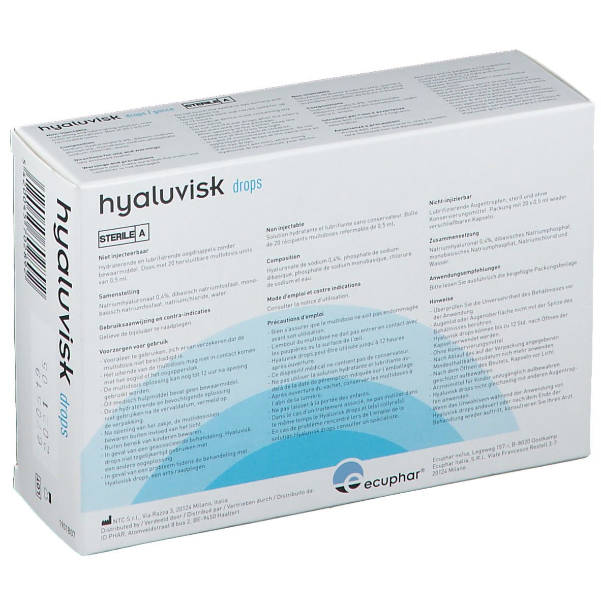 Hyaluvisk Drops Kunsttranen Hond-Kat