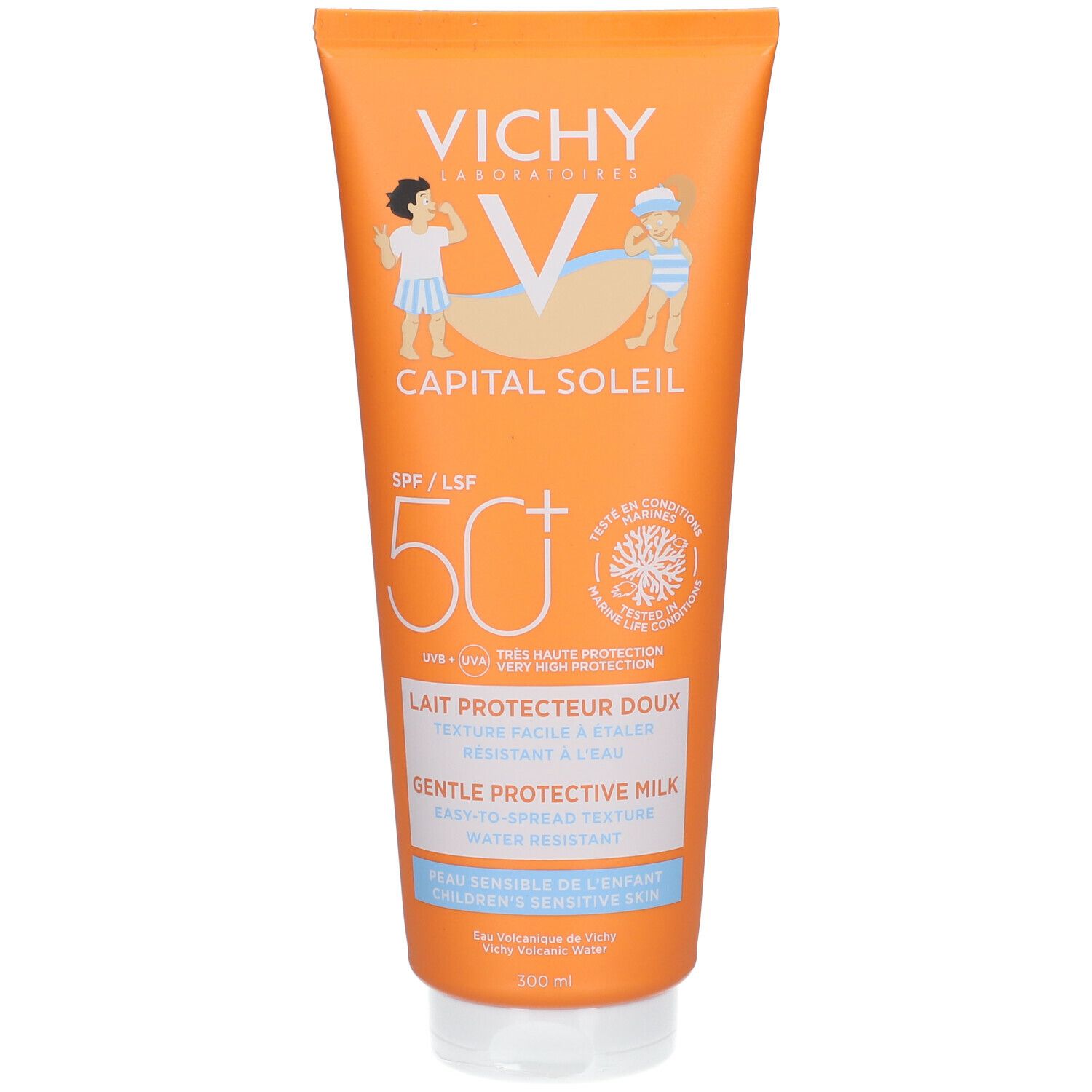 Vichy Capital Soleil Lait Protecteur Doux Enfants SPF50+