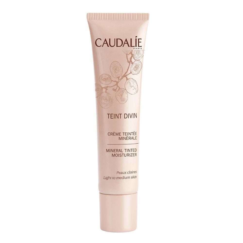 Caudalie Teint Divin Crème Teintée Minérale Peaux Claires