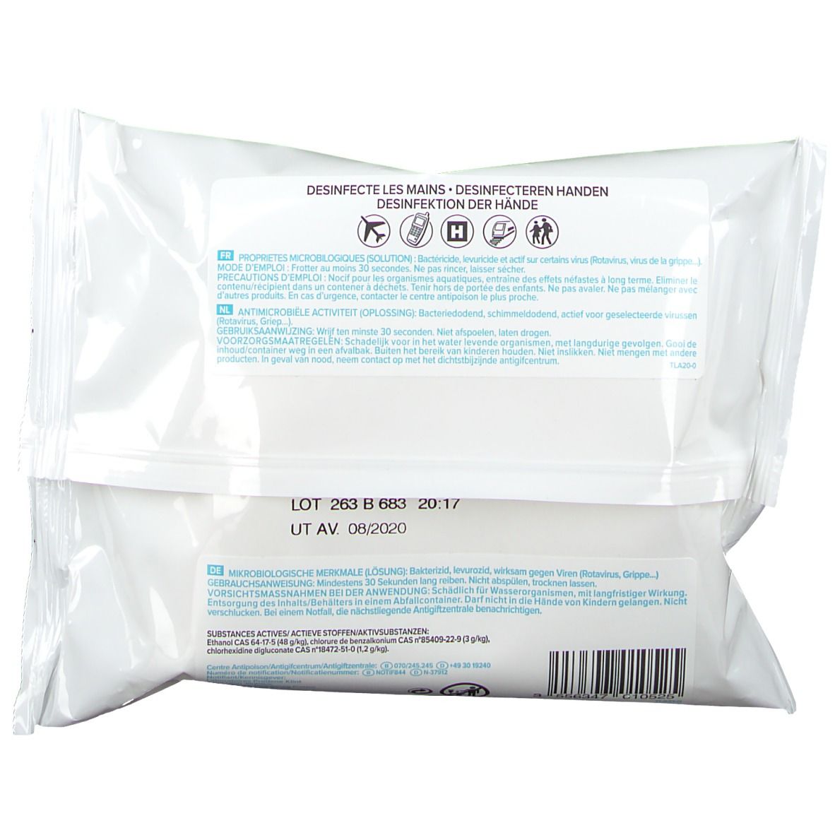 Preven's Familie Lingettes Antiseptiques