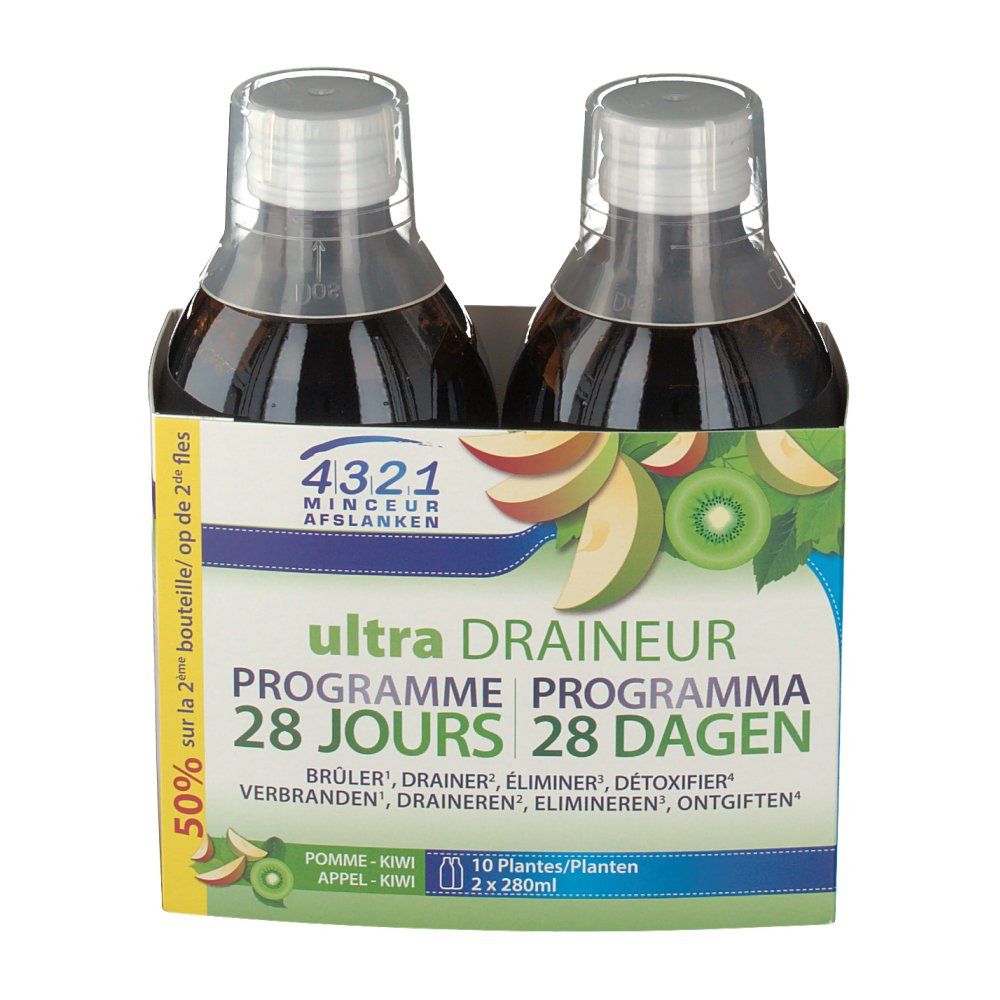 4321 Minceur Draineur Pomme-Kiwi Duo Promo