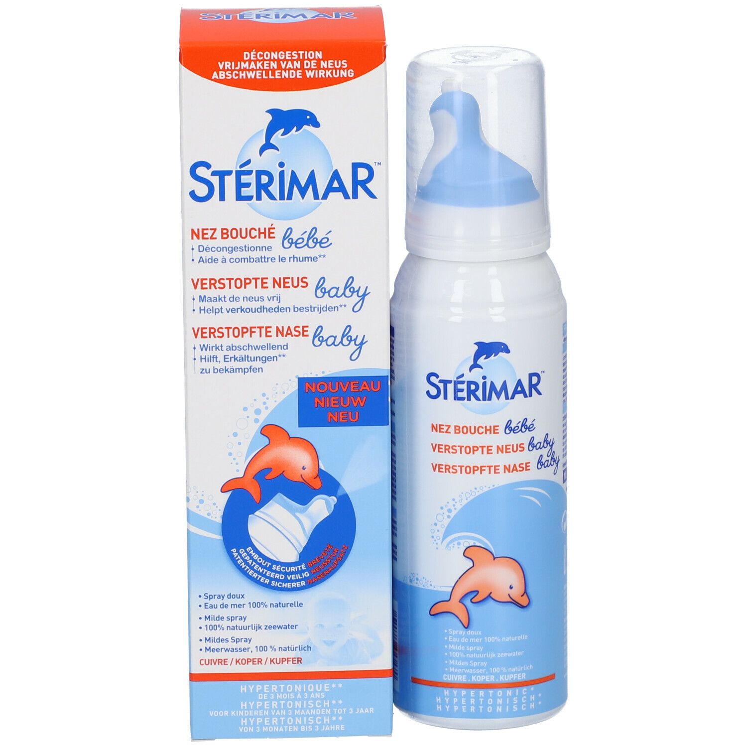 Sterimar Spray Nasal Hypertonique Bébé