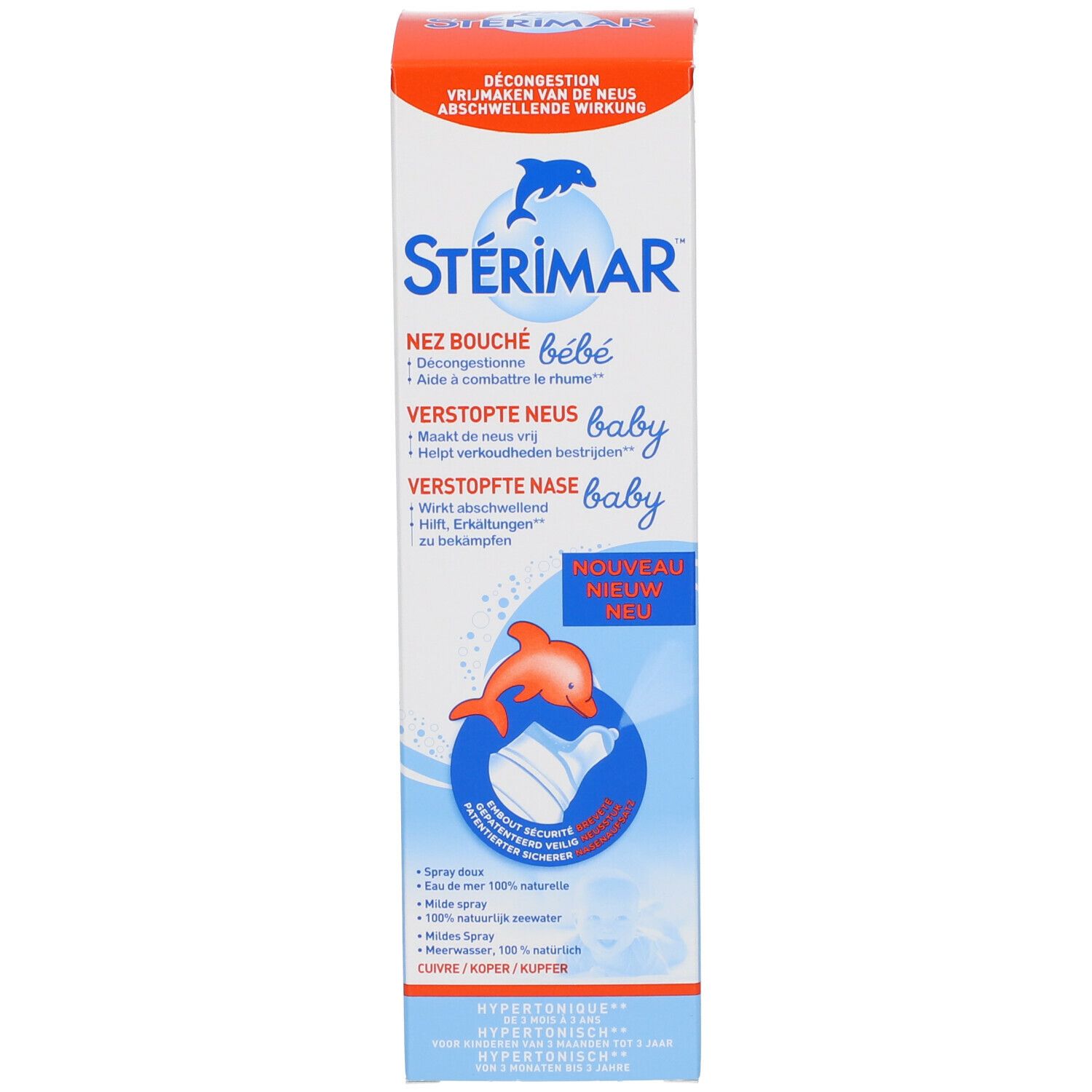 Sterimar Spray Nasal Hypertonique Bébé