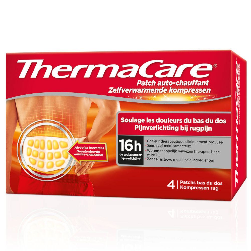 ThermaCare Patch Auto-Chauffantes Mal au Dos