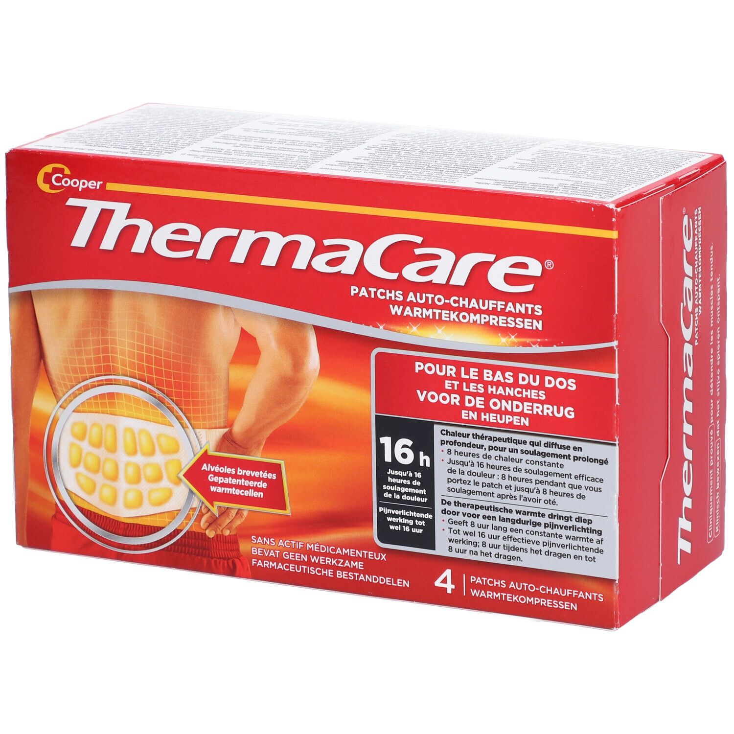 ThermaCare Patch Auto-Chauffantes Mal au Dos