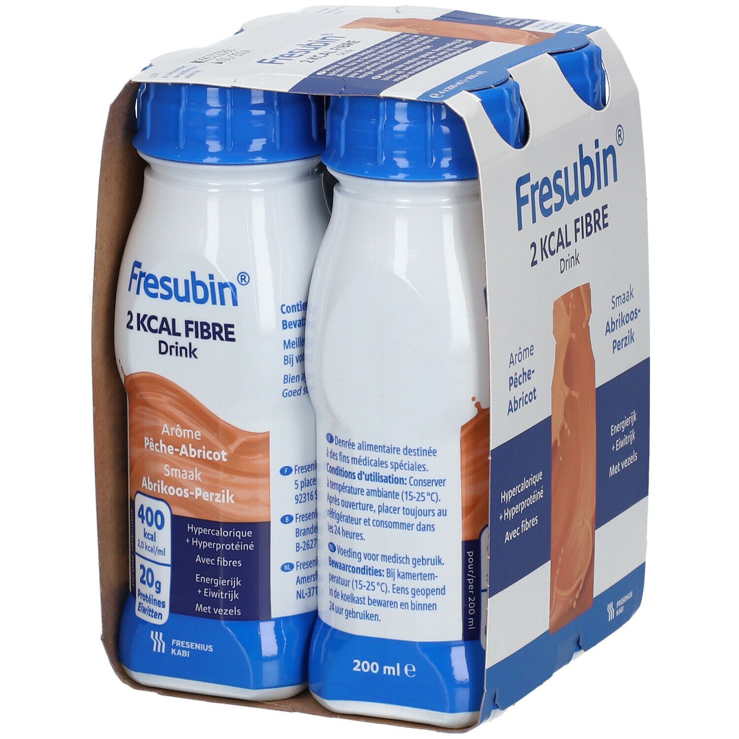 Fresubin 2kcal Fibre Drink Abricot/Pêche