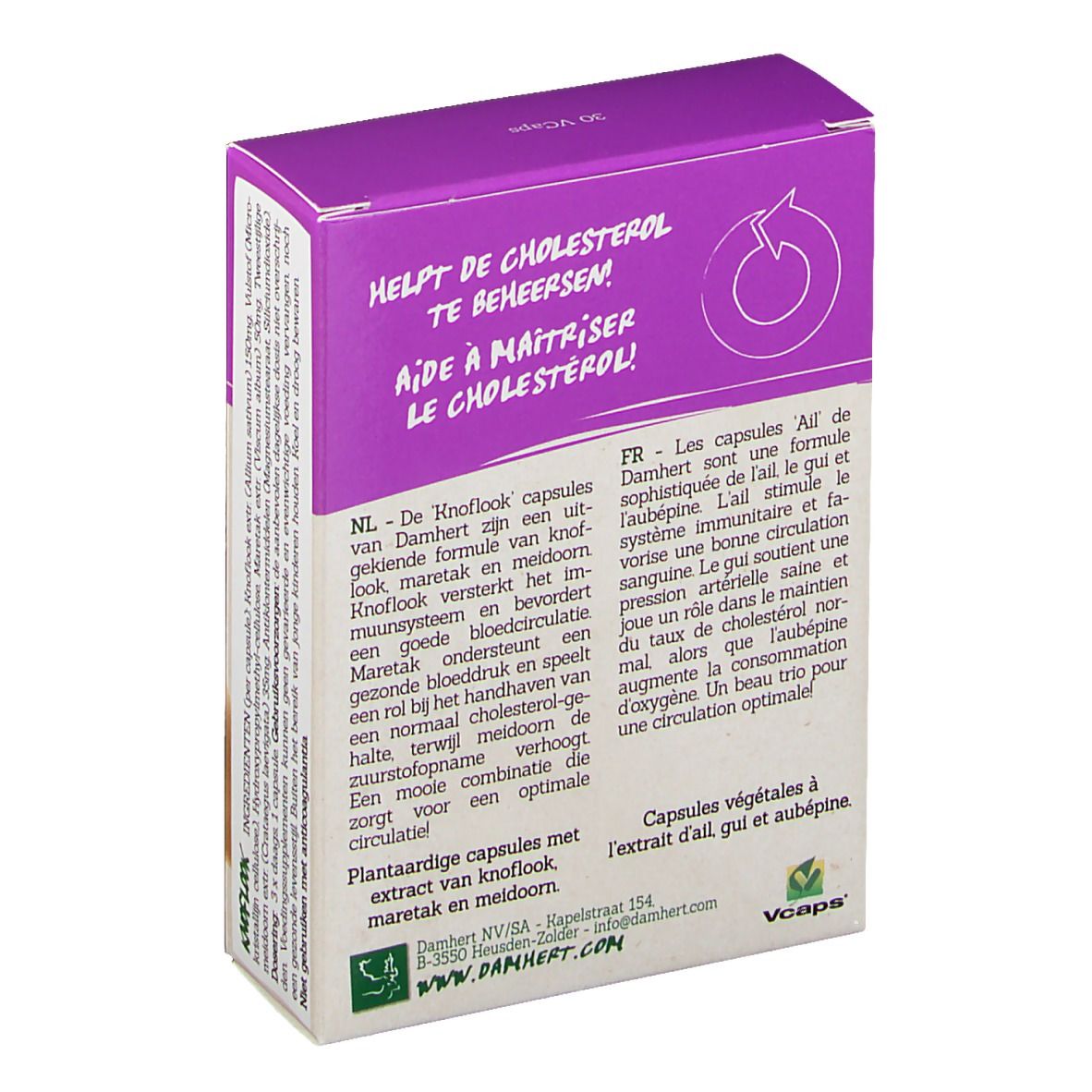 Damhert  Ail-Cholestérol
