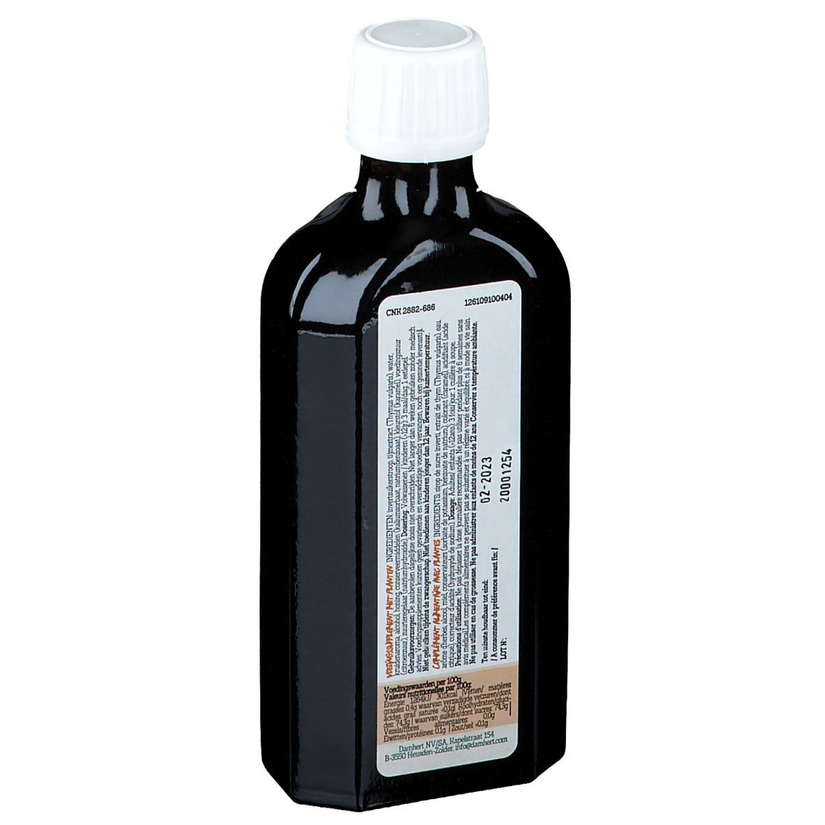 Damhert Sirop Aux Herbes