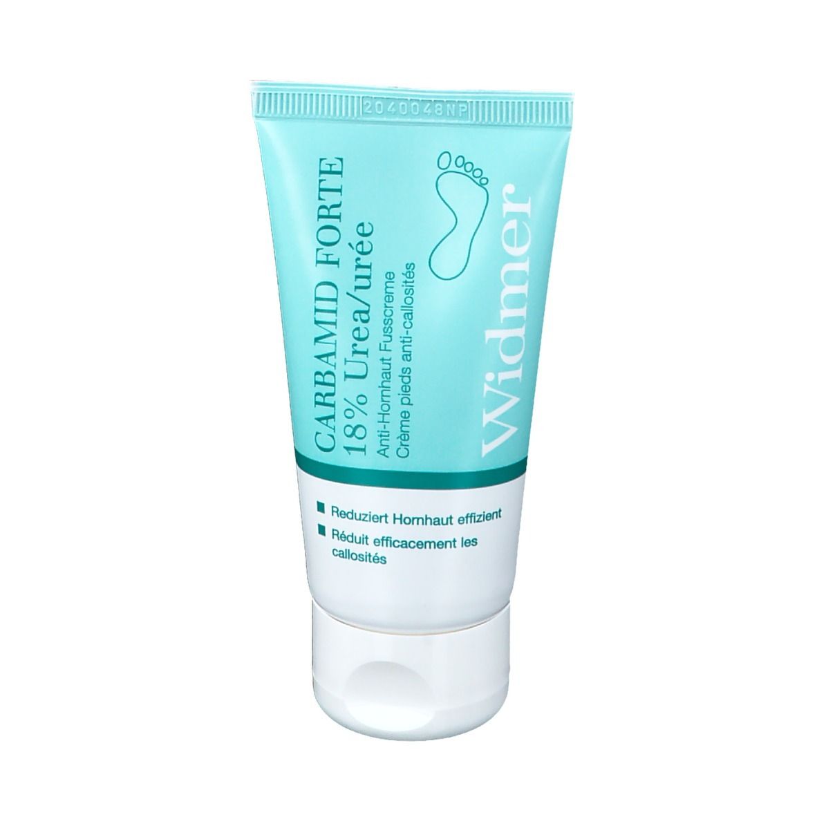 Louis Widmer Carbamide Forte 18% Ureum Voetencrème Zonder Parfum