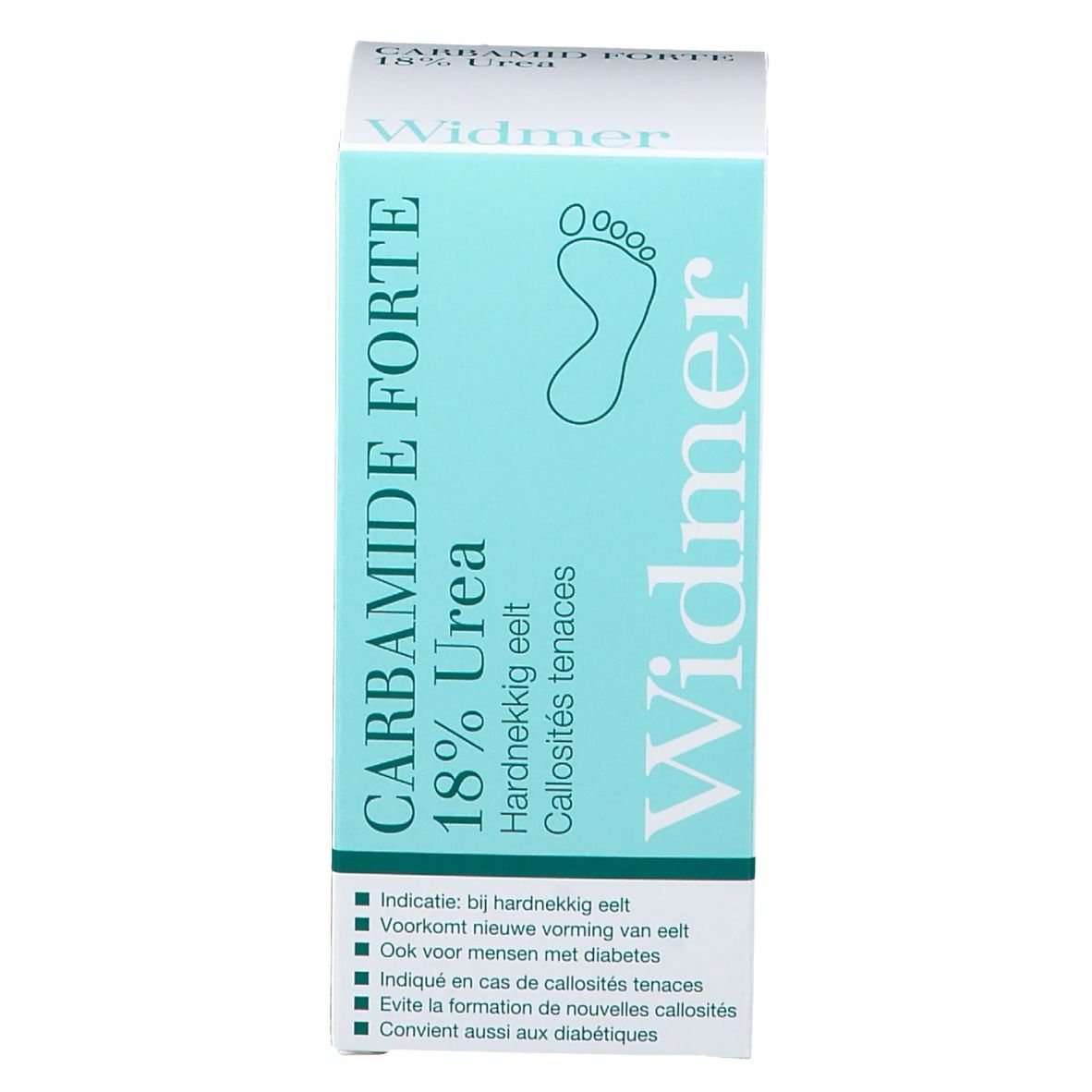 Louis Widmer Carbamide Forte 18% Ureum Voetencrème Zonder Parfum