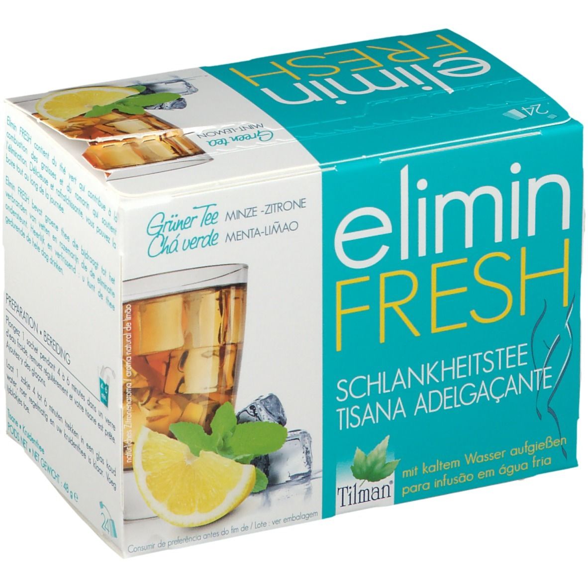 Elimin Fresh Afslankthee Munt - Citroen