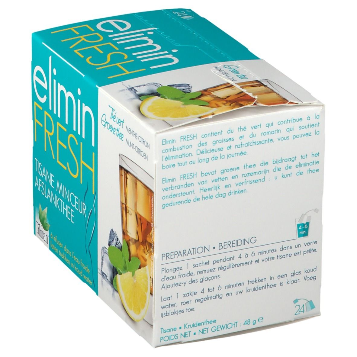 Elimin Fresh Afslankthee Munt - Citroen