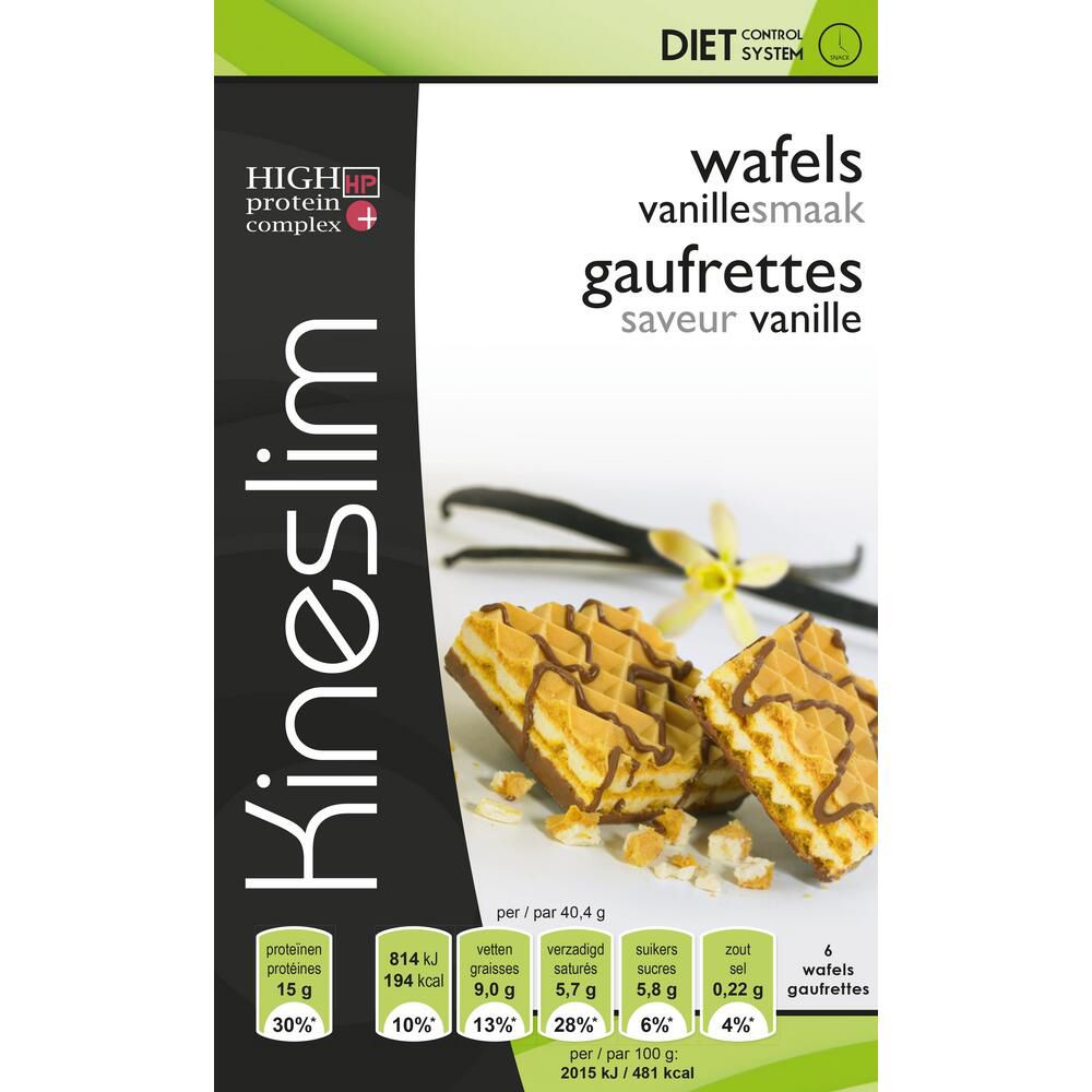 Kineslim Gaufres Goût Vanille