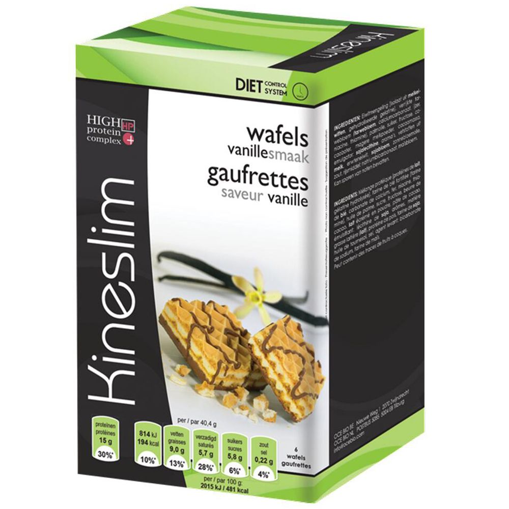 Kineslim Gaufres Goût Vanille