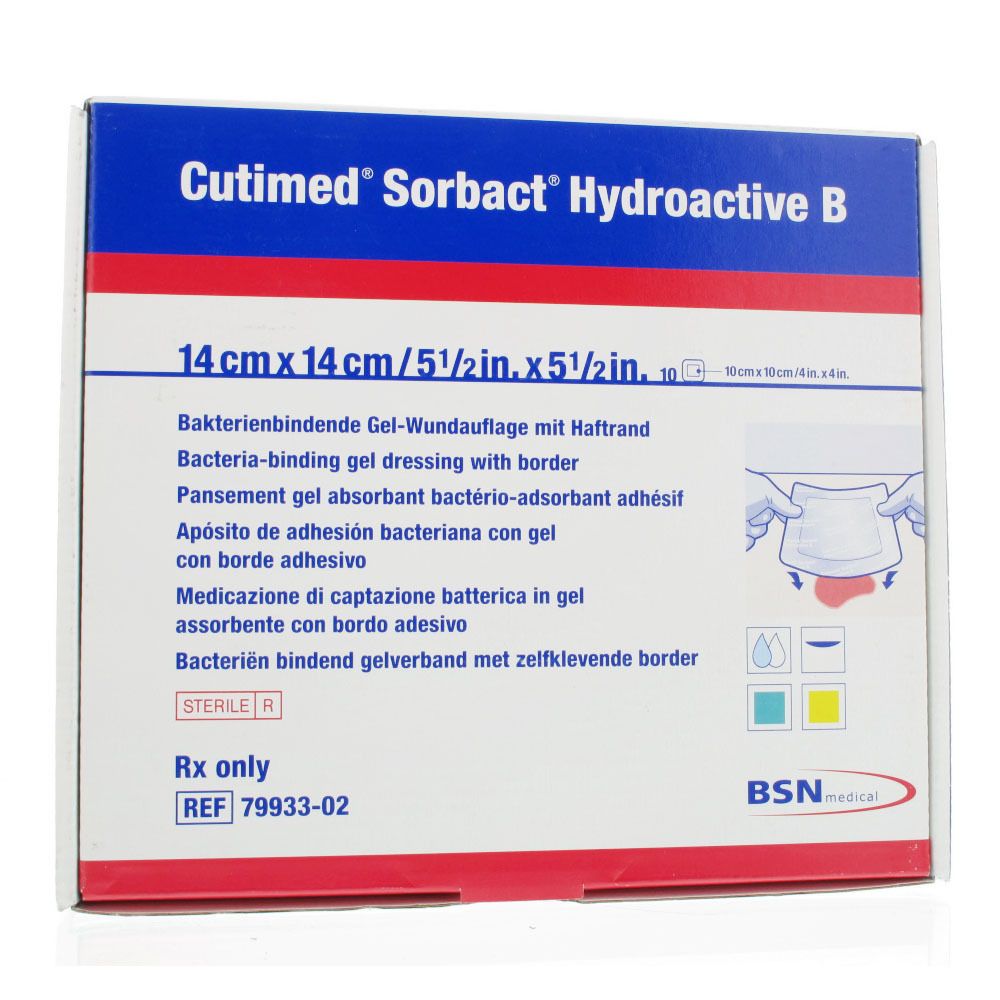 BSN Medical Cutimed Sorbact Hydro B 14x14Cm 7993302