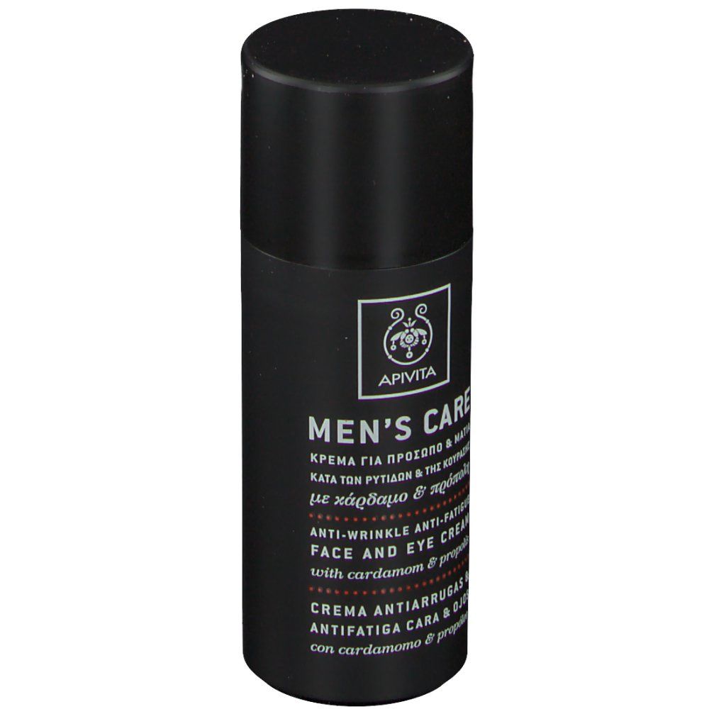 Apivita Men Care Crème Visage & Yeux Anti-Rides & Anti-Fatigue