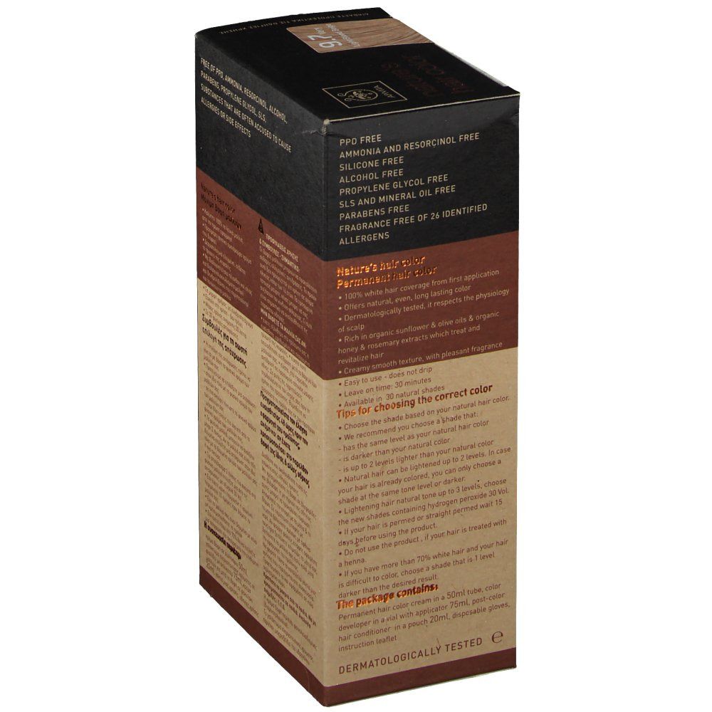 Apivita Natuurlijke Haarkleuring N9.7 Heel Licht Blond Beige