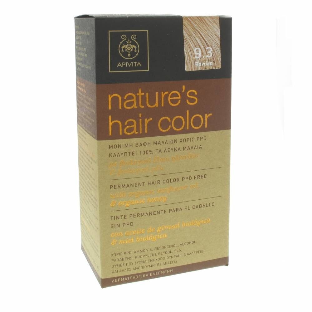 Apivita Natuurlijke Haarkleuring N9.3 Vanilla