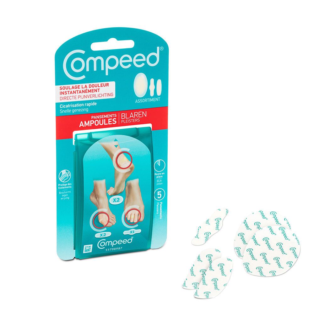 Compeed® Pansements Ampoules Assortiment