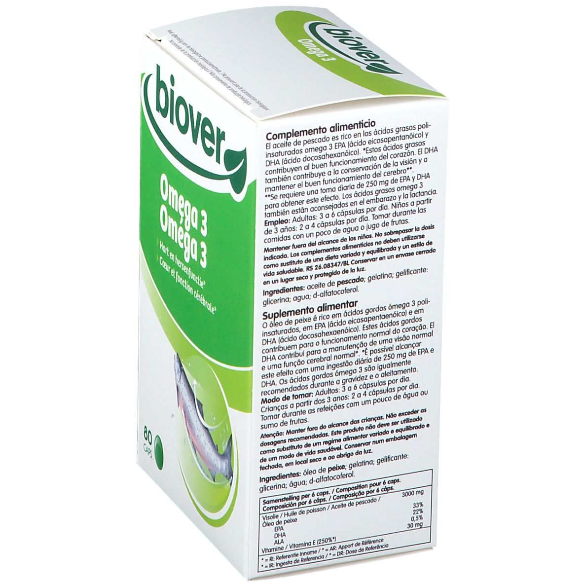 Biover EPA Oméga 3 500mg