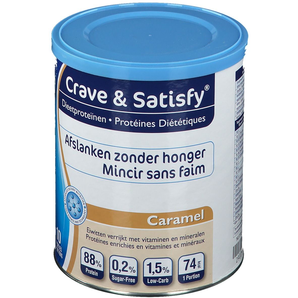 Crave & Satisfy Dieetproteïnen Karamel