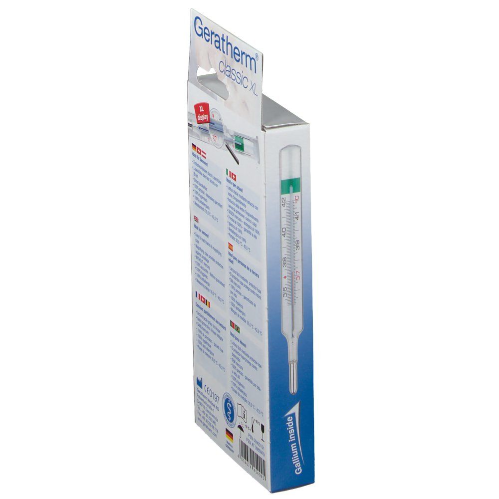 Geratherm Glazen Thermometer zonder Kwik