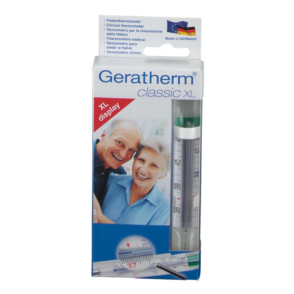 Geratherm Glazen Thermometer zonder Kwik