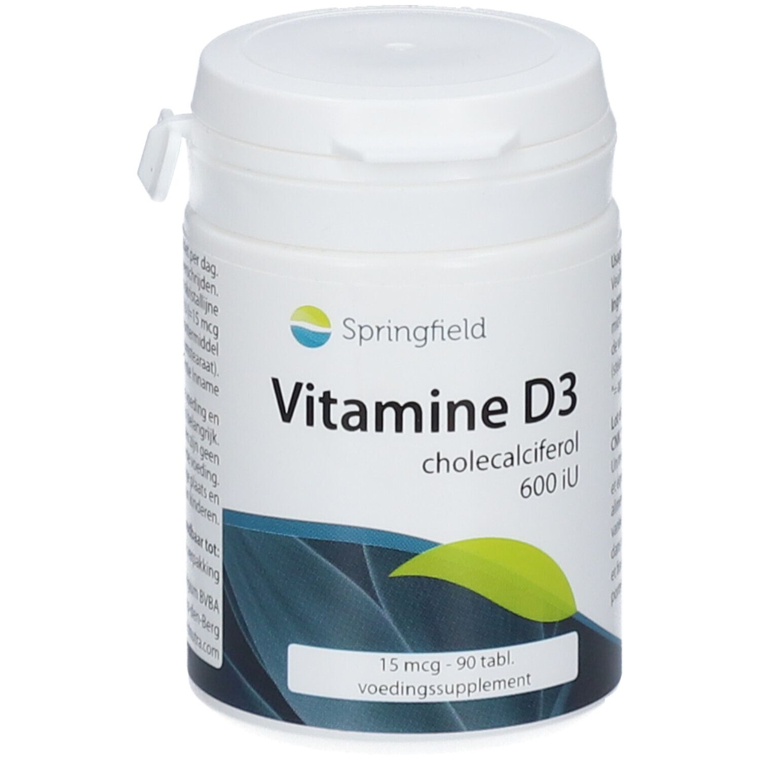 Springfield Vitamine D3 Cholecalciferol 15mcg