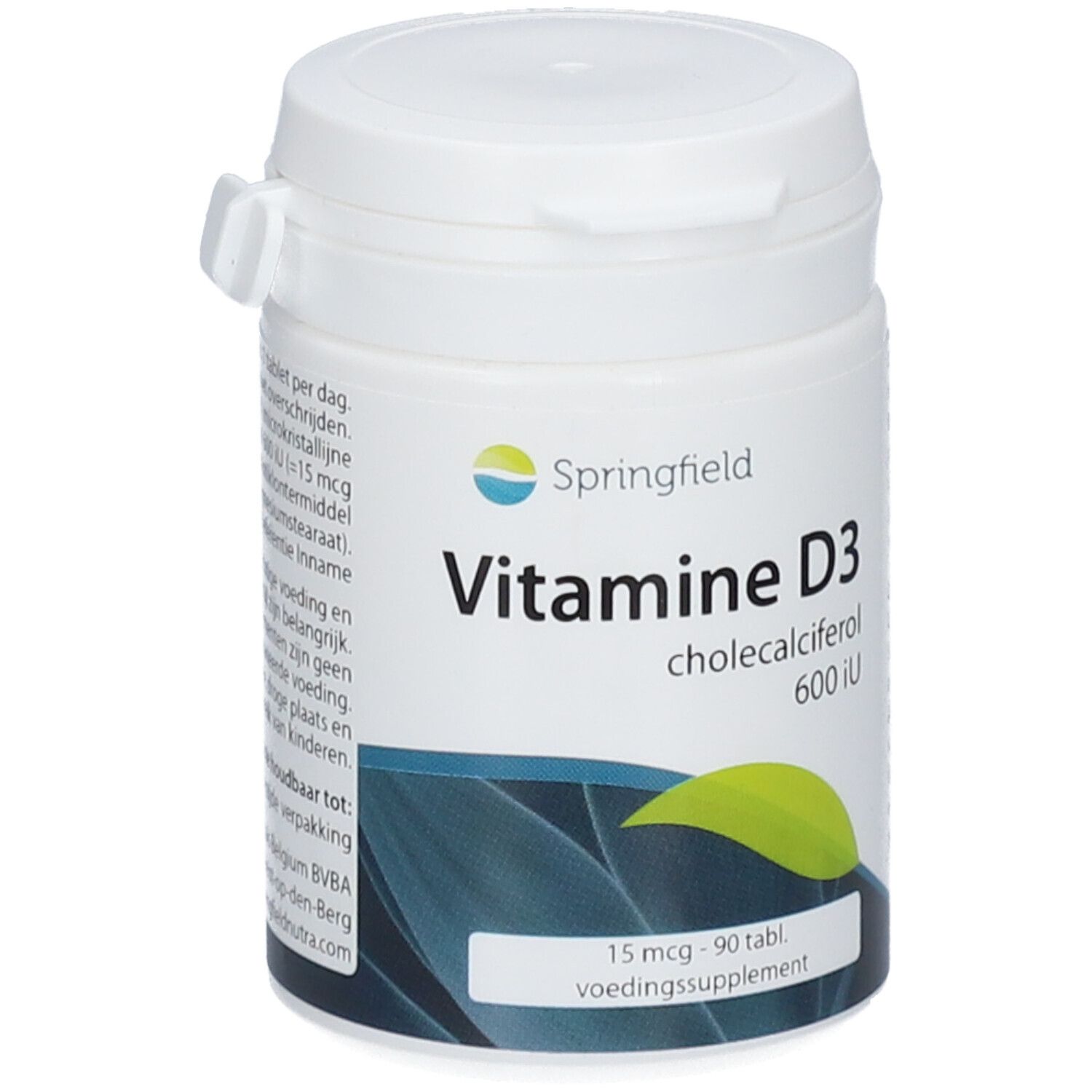 Springfield Vitamine D3 Cholecalciferol 15mcg