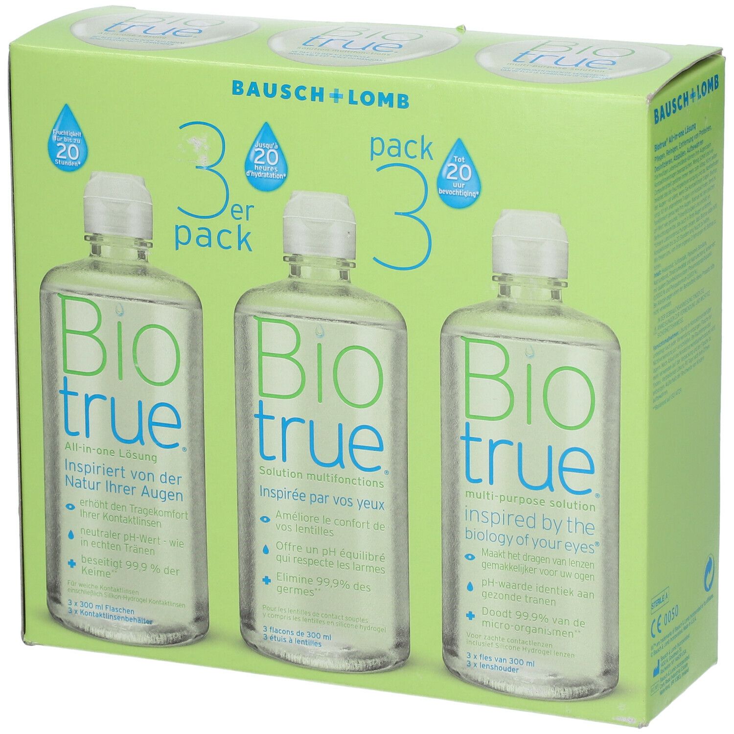 Bausch & Lomb Biotrue Solution Multifonctions