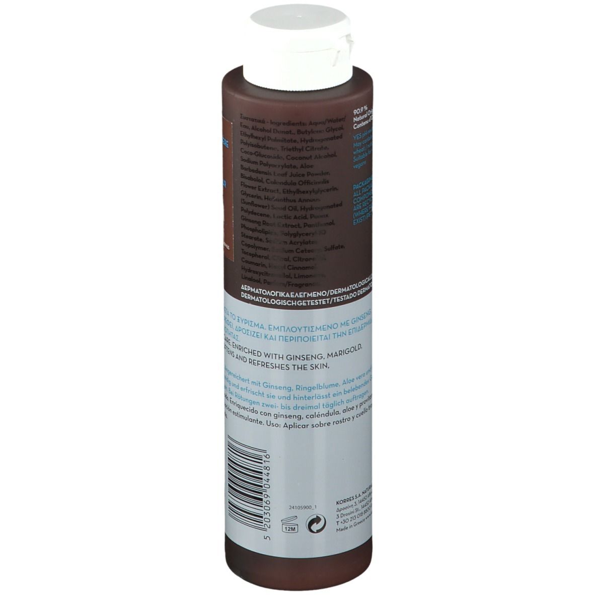 Korres Aftershave Goudsbloem & Ginseng