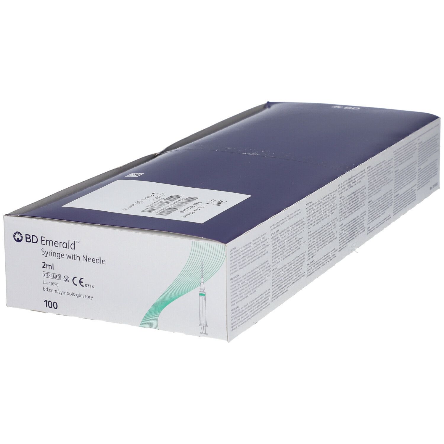 BD Emerald Seringue 2ml + Aiguille 23g