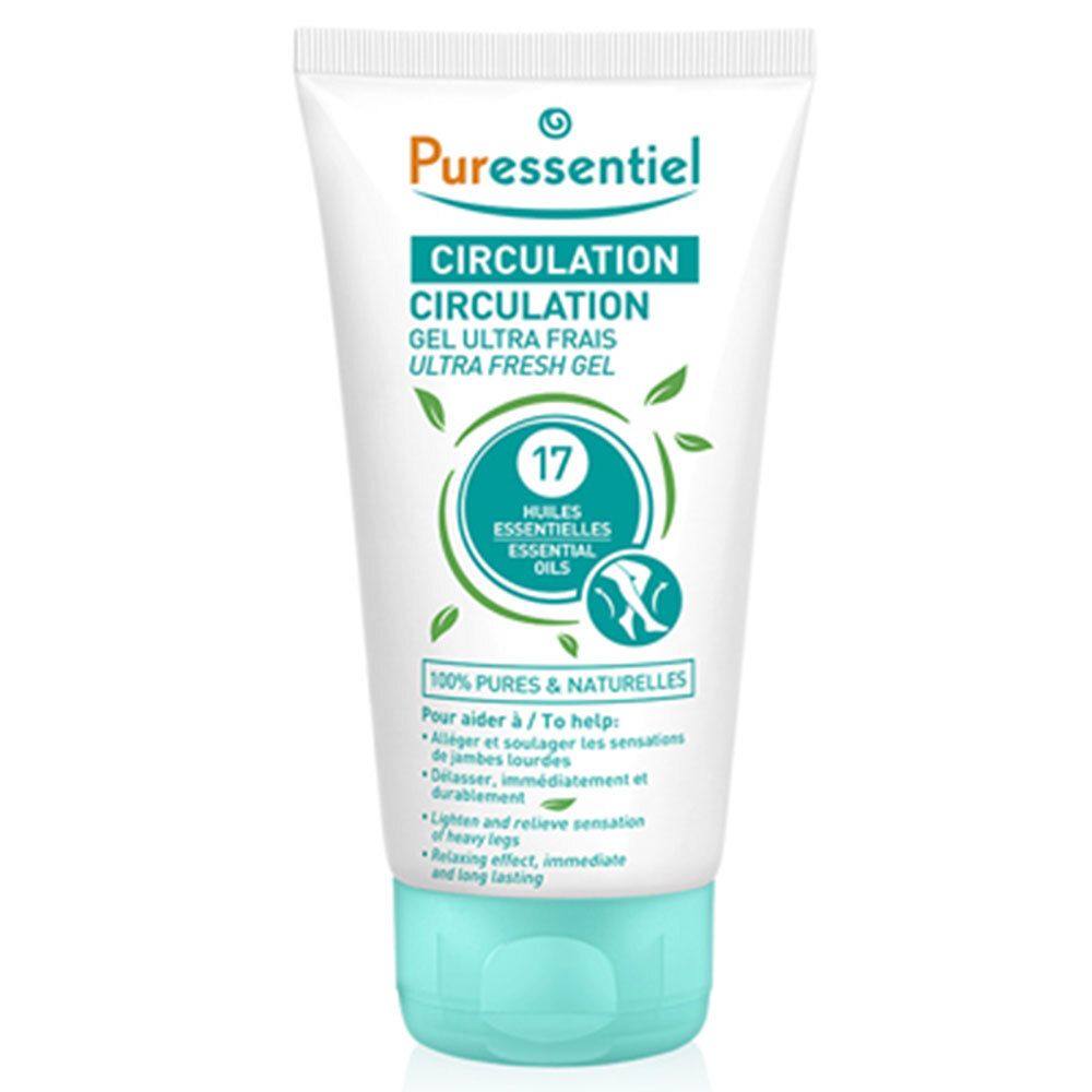 Puressentiel Bloedcirculatie Gel Ultra Fresh 17 Essentiële Oliën