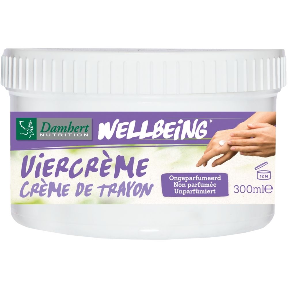 Dambert Wellbeing Viercrème Crème de Trayon, non parfumée, 300ml.