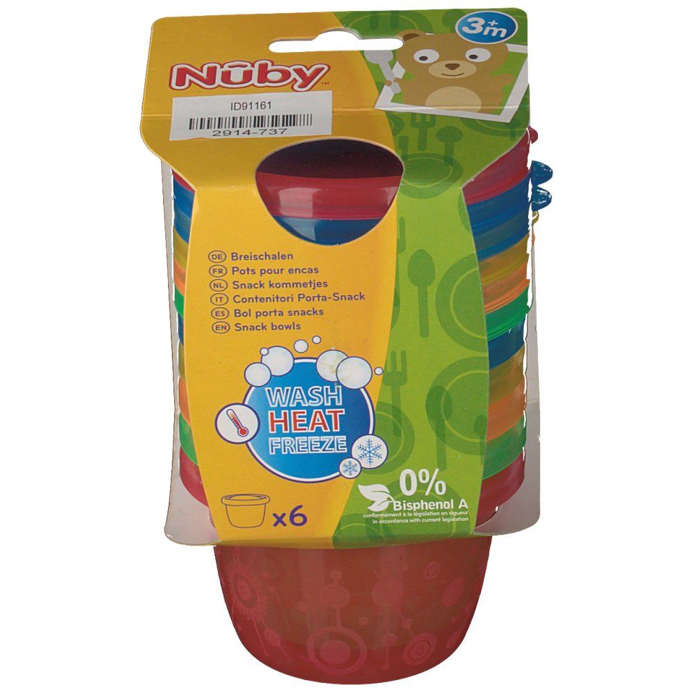 Nuby Pot + Couvercle 120 ml