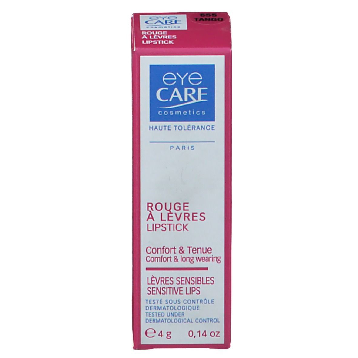 Eye Care Rouge A Lèvres Haute Tolérance Tango 655