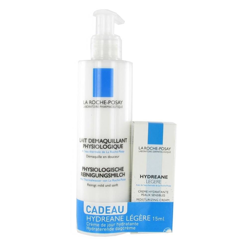 La Roche-Posay Physiologische Reinigingsmelk + Hydreane Legere Duo