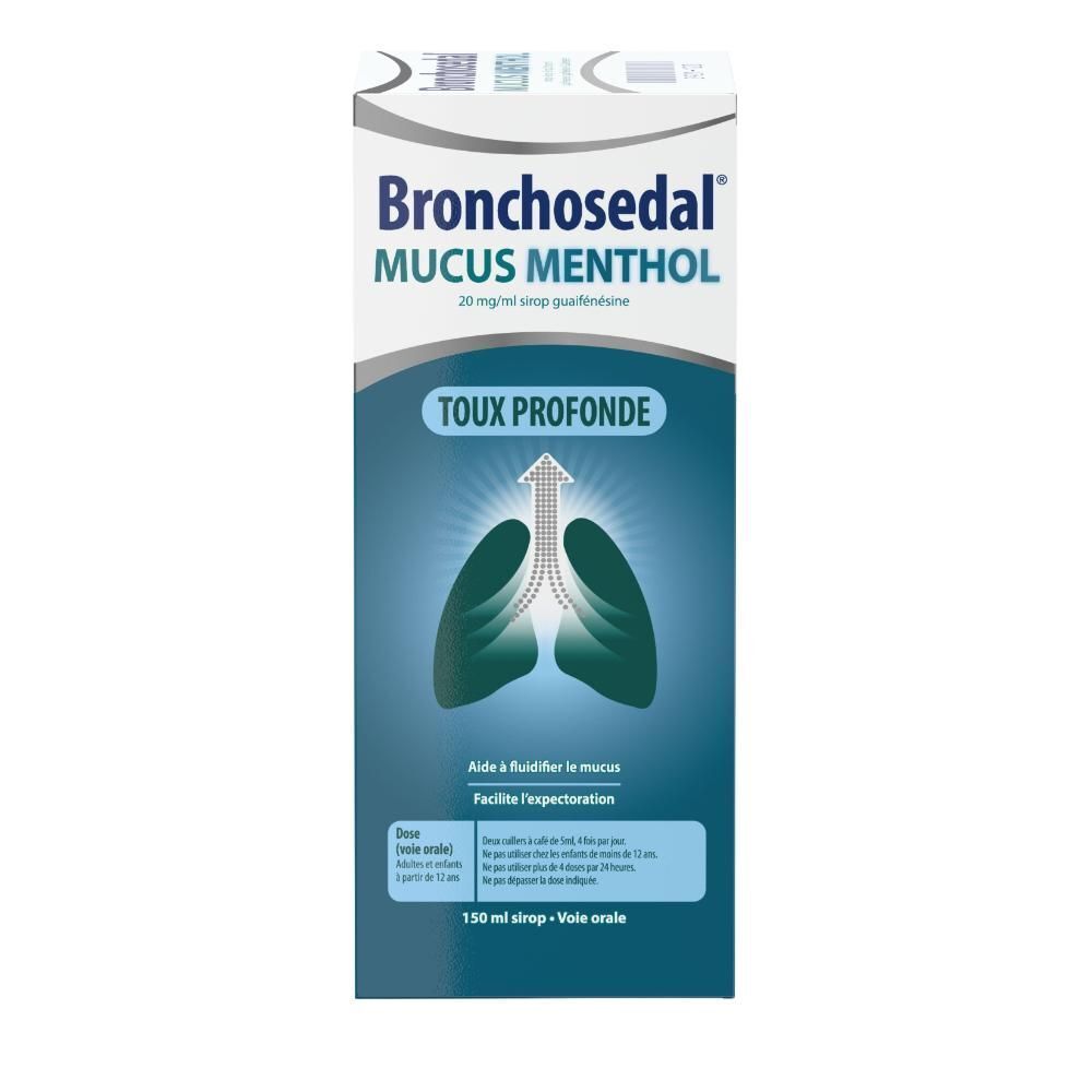 Bronchosedal® Mucus Menthol 20mg/ml Sirop