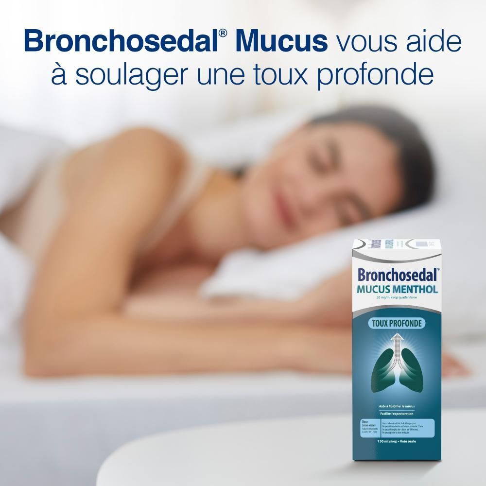 Bronchosedal® Mucus Menthol 20mg/ml Sirop