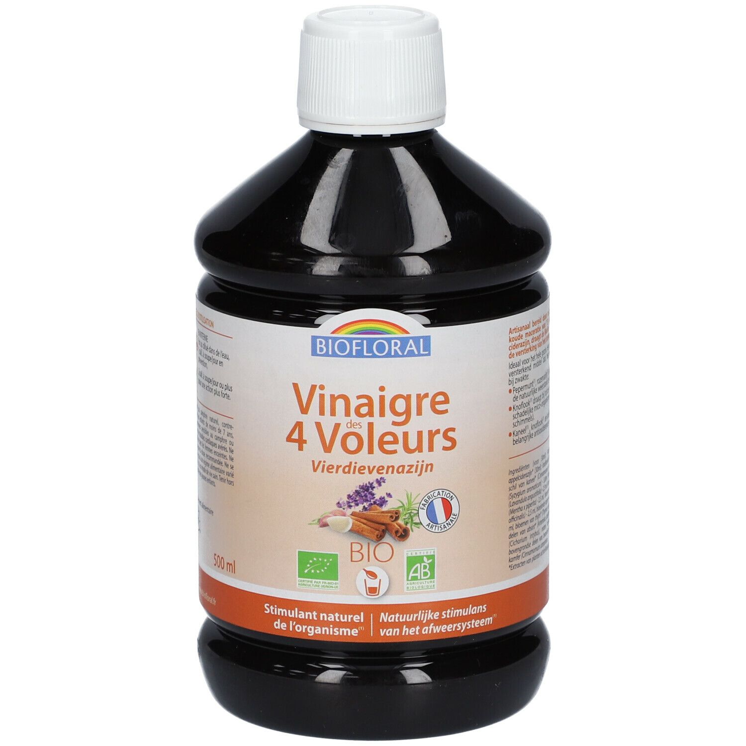 Biofloral Vierdieven Azijn Bio