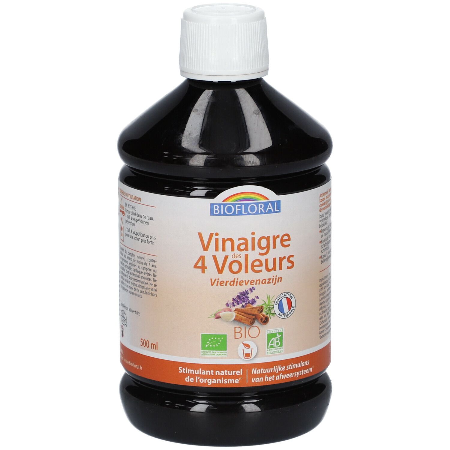 Biofloral Vierdieven Azijn Bio