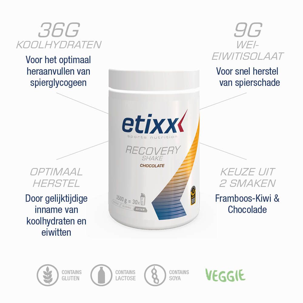 Etixx Recovery Shake Chocolade