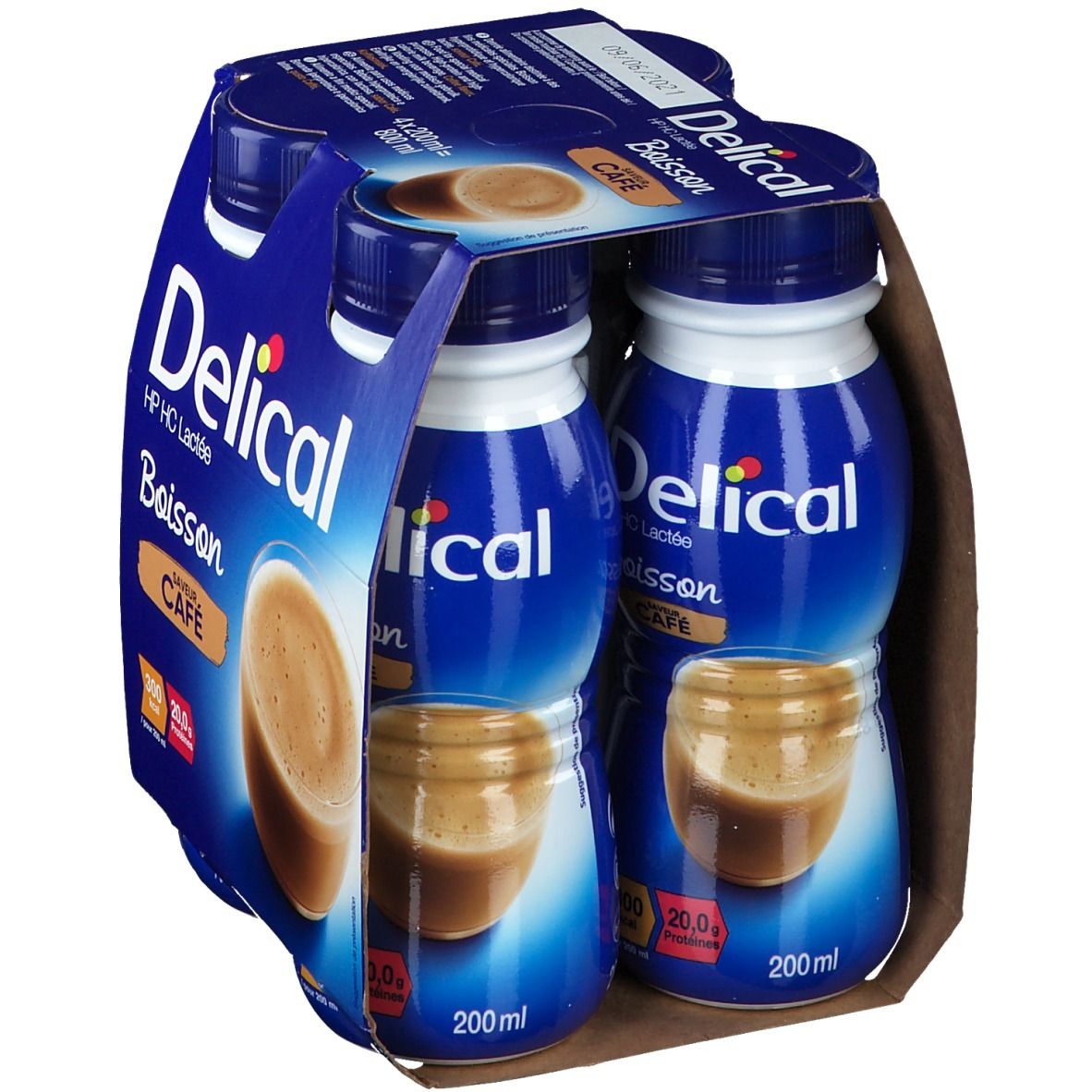 Delical Boisson Au Lait Hp-Hc Café