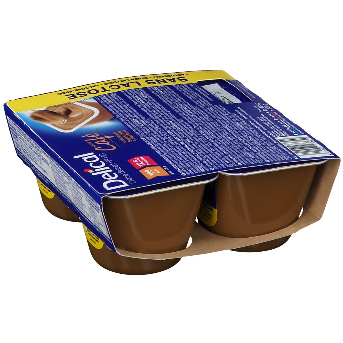 Delical Creme Dessert Hp Hc Sans Lactose Café