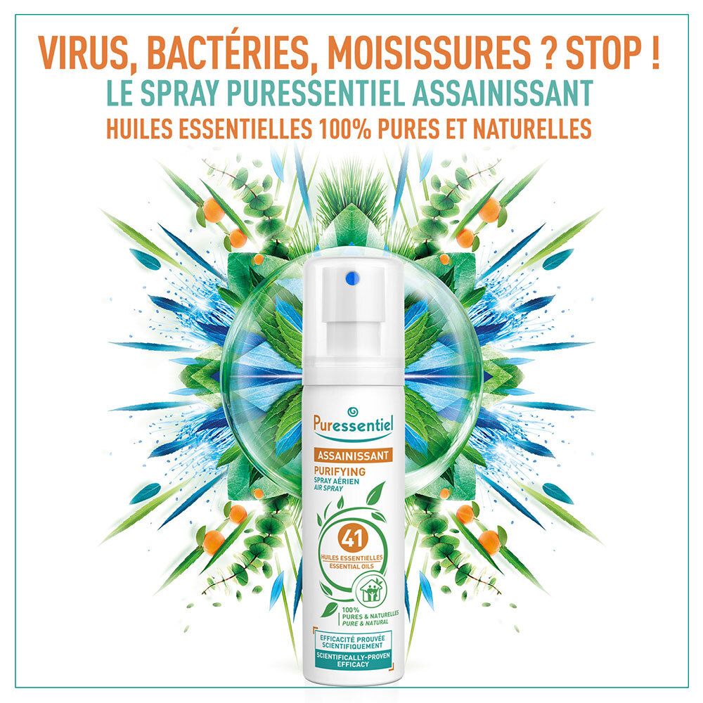 Puressentiel Spray Assainissant 41 Huiles Essentielles