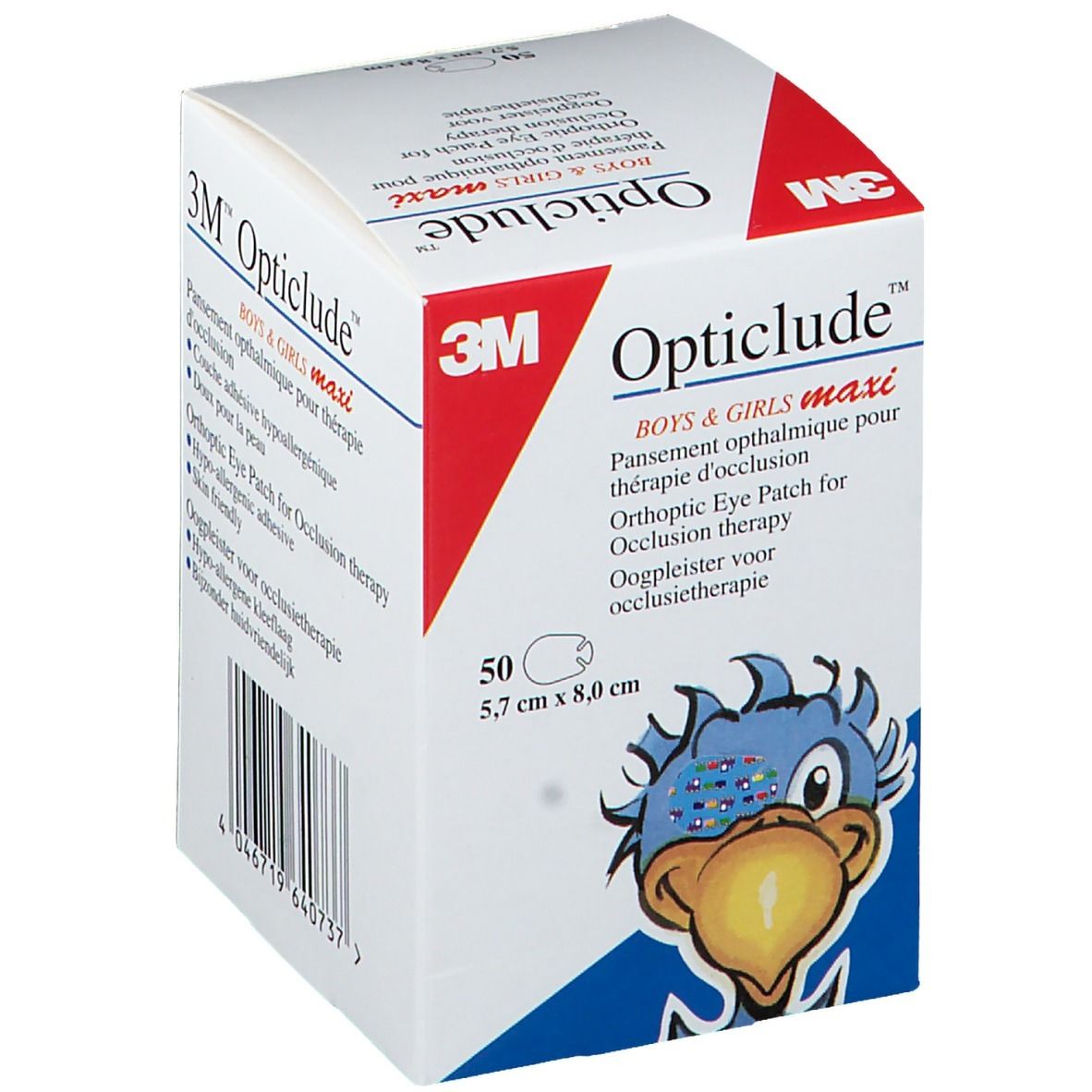 3M Opticlude Compresse Occulaire Boys & Girls Maxi 5,7cm x 8cm 2539MPE