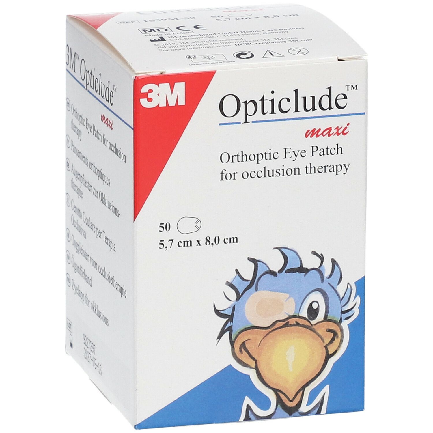 Opticlude Oogpleister Maxi 5,7 x 8 cm 1539M